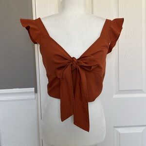 Cider Rust Orange Tank Top - Size Large